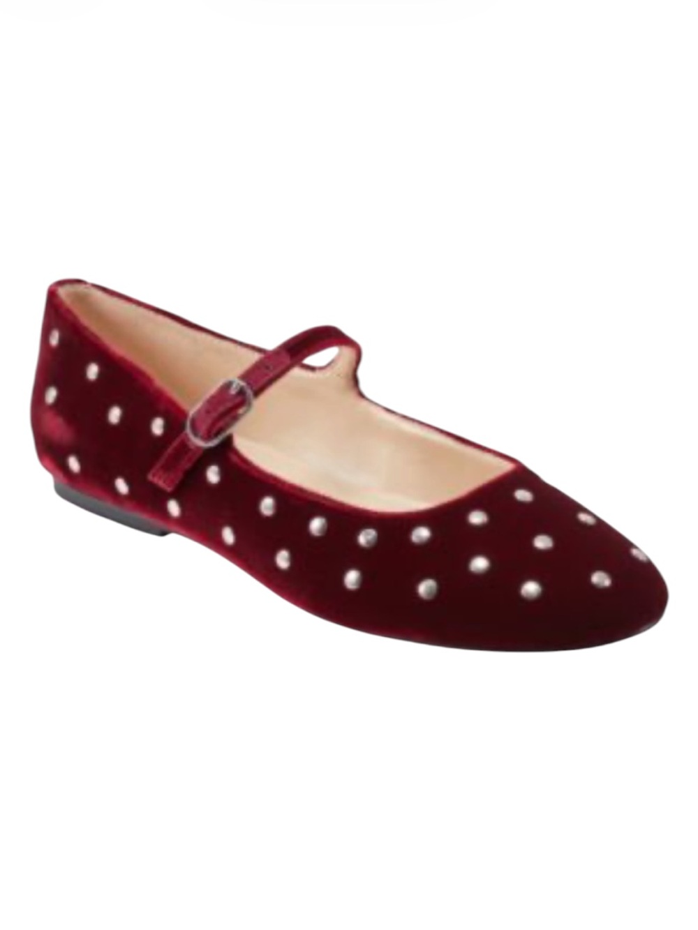 Marc Fisher LTD Elizza Embellished Ballet Flats Size 8.5 NEW